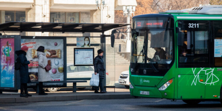 Алматыда дизельмен жүретін автобустарға тыйым салынды
