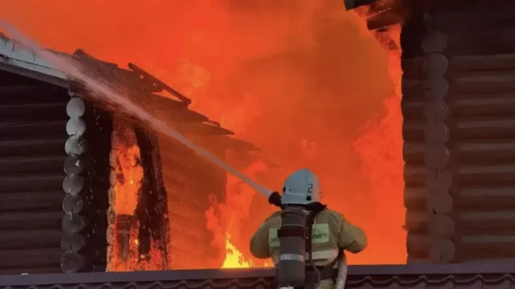 Қарағандыда өрттен 2 бала қаза тапты