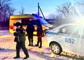 Во время гонки автомобиль упал с обрыва в Иртыш в области Абай