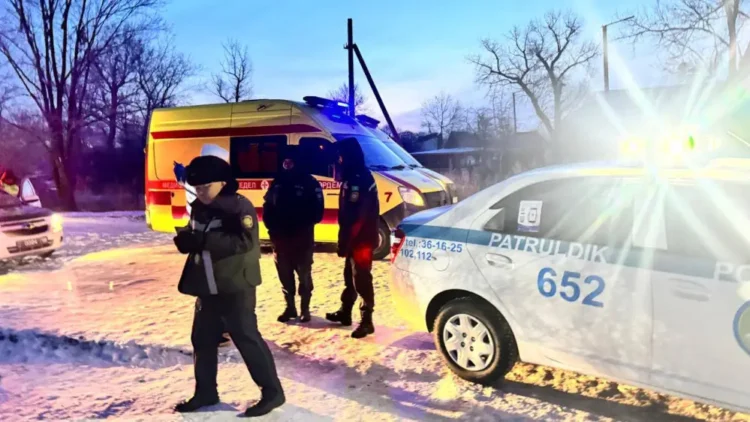 Во время гонки автомобиль упал с обрыва в Иртыш в области Абай