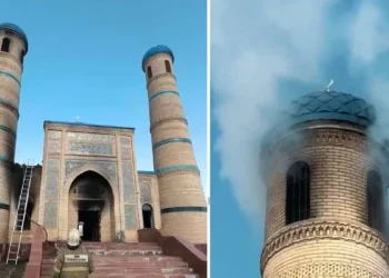 Еңбекші ауылындағы мешіттің неден өртенгенін сараптама анықтайды