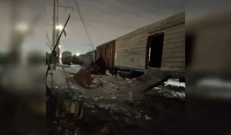 Астанада жүк пойызында жарылыс болды