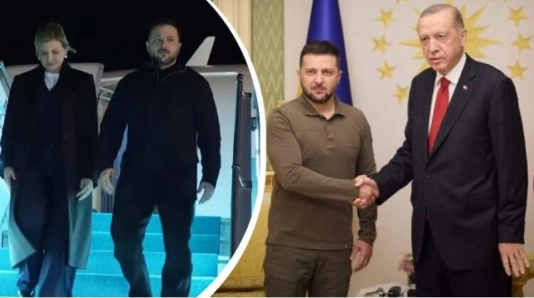Украина президенті Түркияға барды