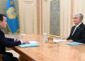 Глава государства принял председателя Высшей аудиторской палаты Алихана Смаилова
