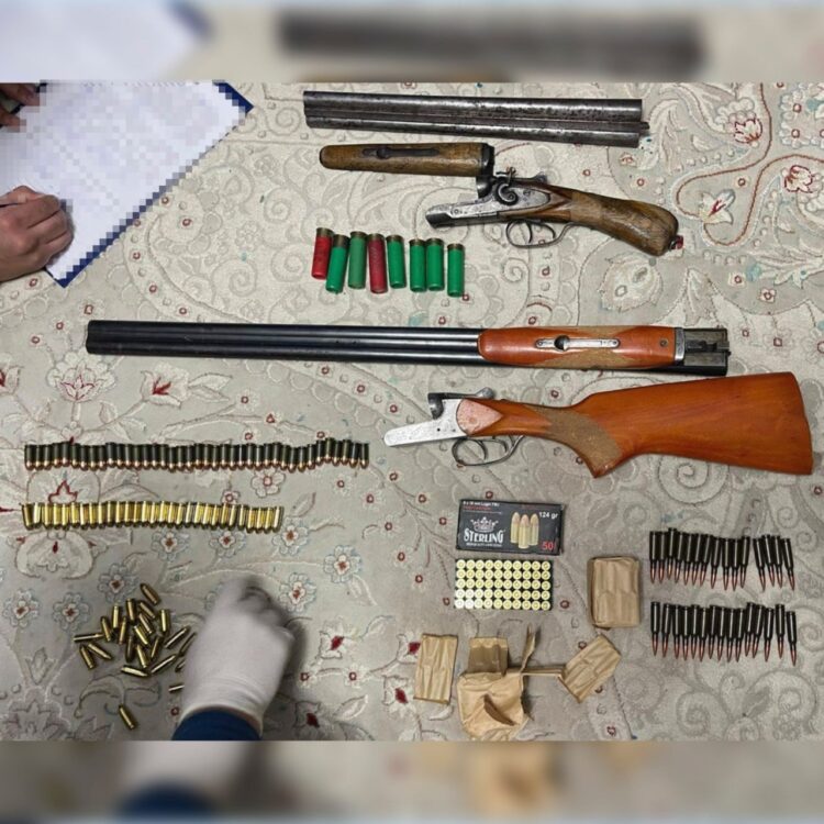 КНБ нашел оружие, украденное во время январских событий