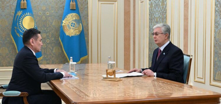 Президент принял акима Восточно-Казахстанской области Нурымбета Сактаганова