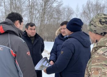 Министр су тасқынына дайындықты тексеріп жүр