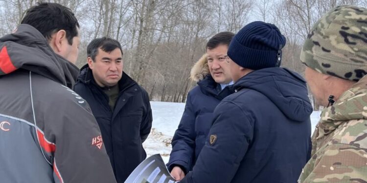 Министр су тасқынына дайындықты тексеріп жүр