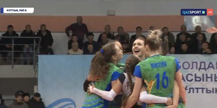 Женский волейбол: «Жетісу» стал девятикратным чемпионом Казахстана