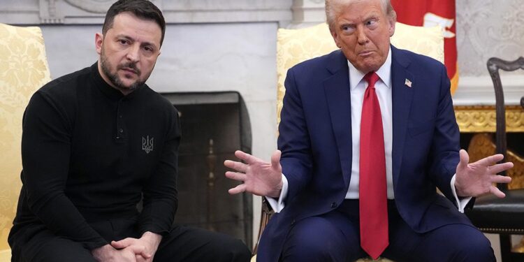 Трамп Украинаға әскери көмек беруді тоқтатуды бұйырды