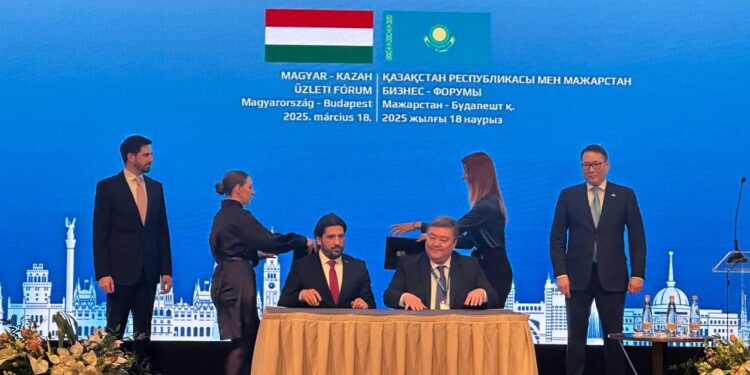 Қазақстан мен Мажарстан сауда байланысын нығайтуда