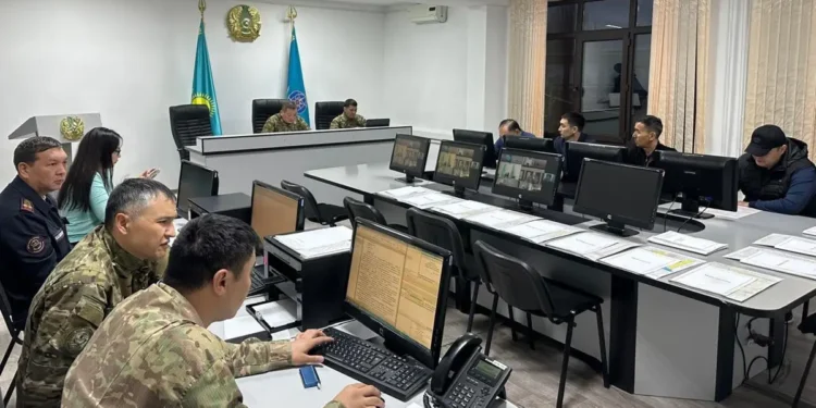 Жер сілкінісі: жедел штаб жұмыс істеп жатыр