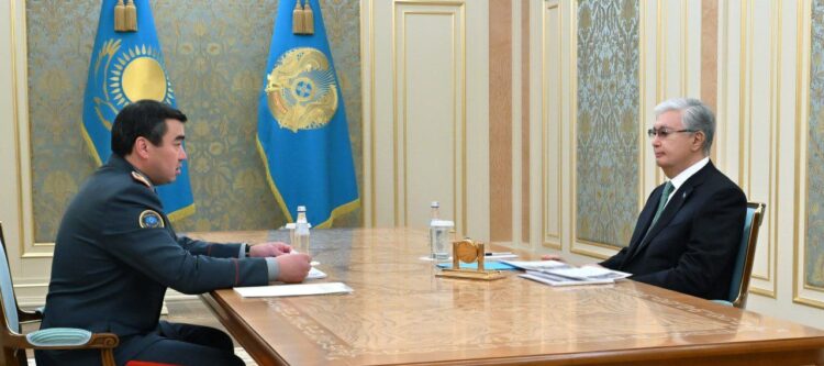 Министр по чрезвычайным ситуациям доложил президенту о паводковой обстановке