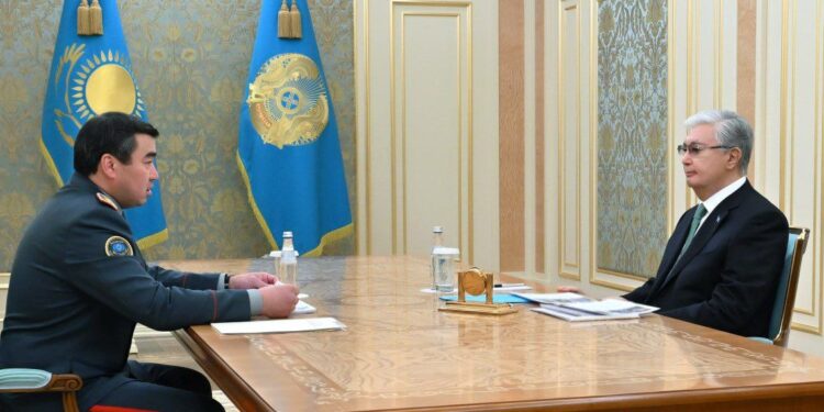 Министр по чрезвычайным ситуациям доложил президенту о паводковой обстановке