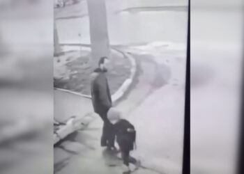 В Павлодаре курьер спас школьника от психически больного мужчины