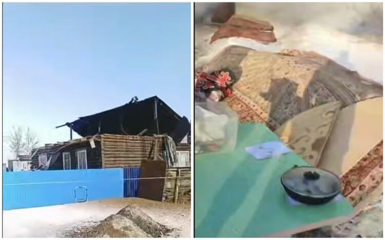 Люди едва не сгорели заживо в Павлодаре