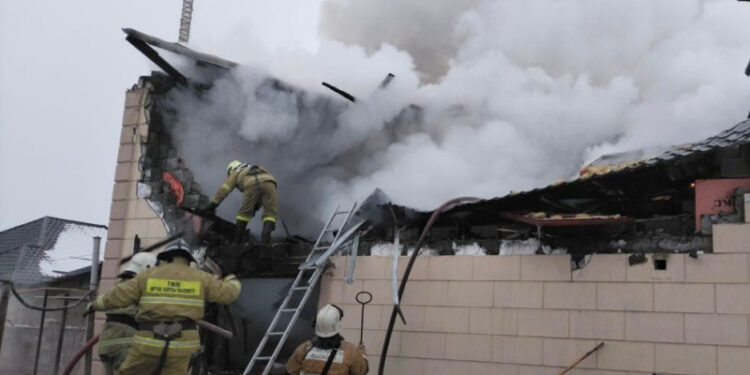 Талдықорған әкімдігі қаладағы газ жарылысына қатысты түсініктеме берді