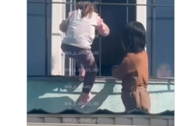 Дети без присмотра вышли на крышу детсада в Алматинской области