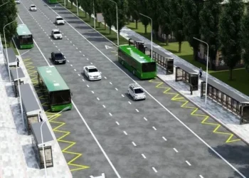 Алматының тағы бір басты көшесінде BRT құрылысы басталды