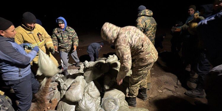 Ақмола облысында су тасқынына қарсы жұмыстар тәулік бойы жүргізілуде