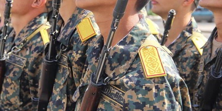 Петропавлда Ұлттық ұлан курсанттары жаппай төбелес шығарды