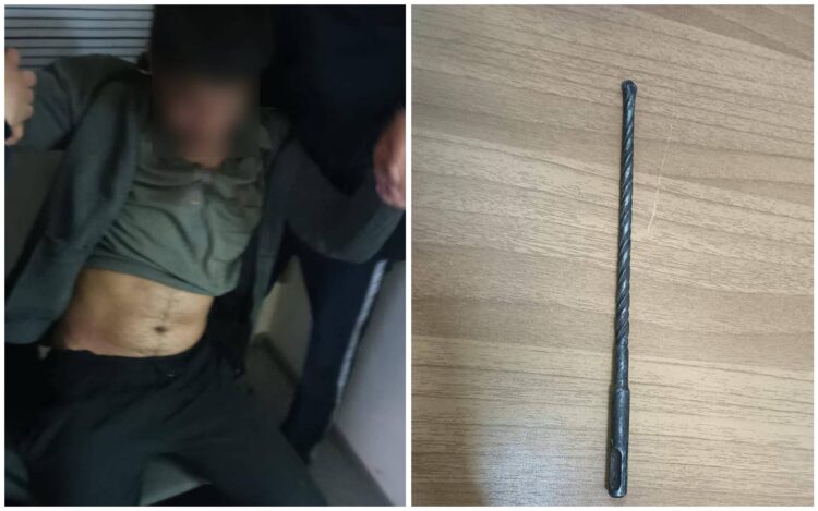 В Астане агрессивный мужчина пытался напасть на подростков