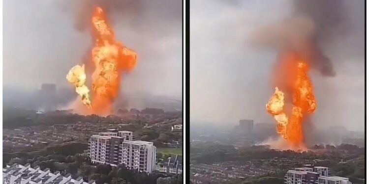 Взрыв на газопроводе в Малайзии: 112 пострадавших и 47 поврежденных домов