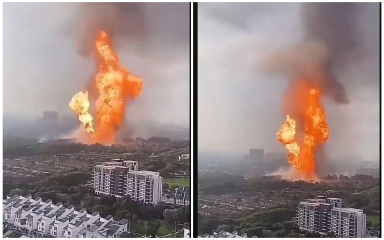 Взрыв на газопроводе в Малайзии: 112 пострадавших и 47 поврежденных домов