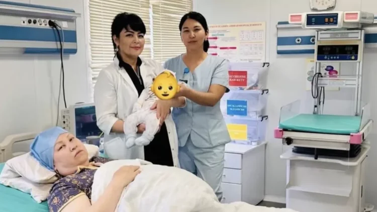 Шымкентте салмағы 7 келі алып сәби дүниеге келді