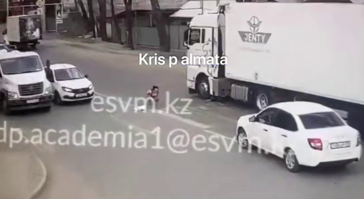 В Алматы грузовик сбил насмерть 7-летнюю девочку