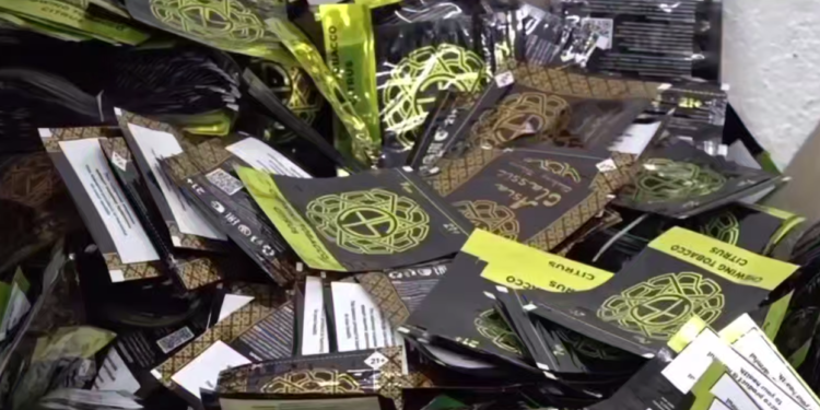 В Туркестанской области накрыли цех по производству снюса