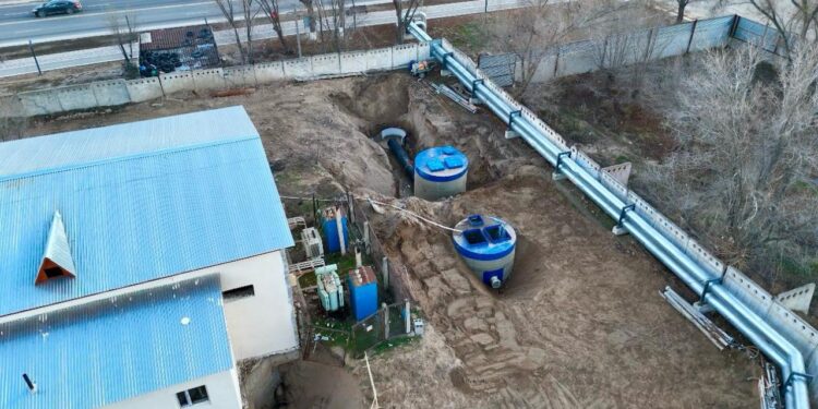 Реконструкция 11 КНС в Конаеве: 95% работ уже выполнено