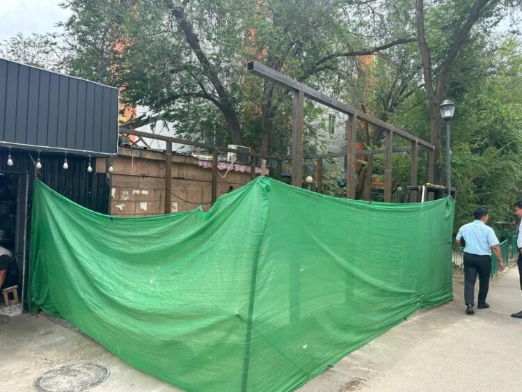 Конаев: итоги проверки — стройка без разрешений и нарушение норм