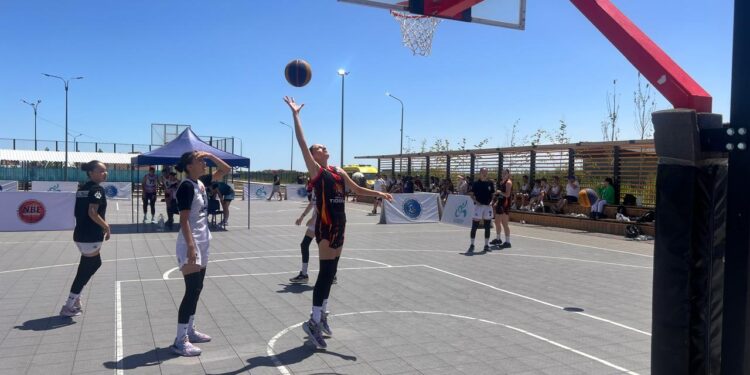 В Конаеве подвели итоги VI Молодежных игр РК по баскетболу 3×3