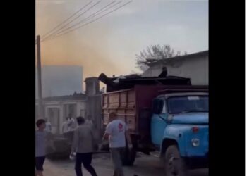 Қазығұртта жанармай бекетінде жарылыс болды