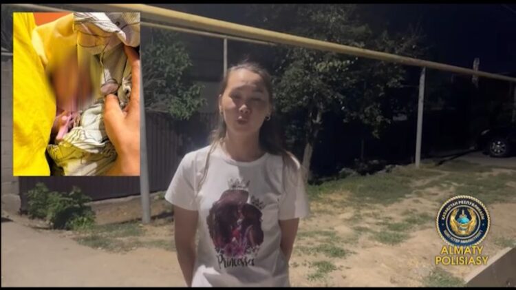 Полиция көлігінде босанды: Алматыда ерекше оқиға тіркелді