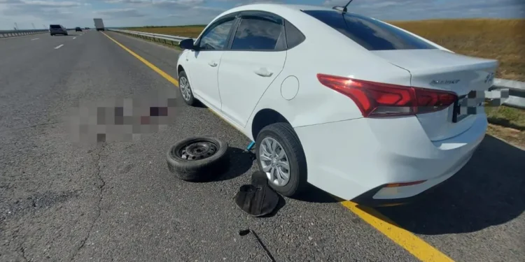 MAN наехал на людей, меняющих колесо, — пострадавшие в тяжелом состоянии