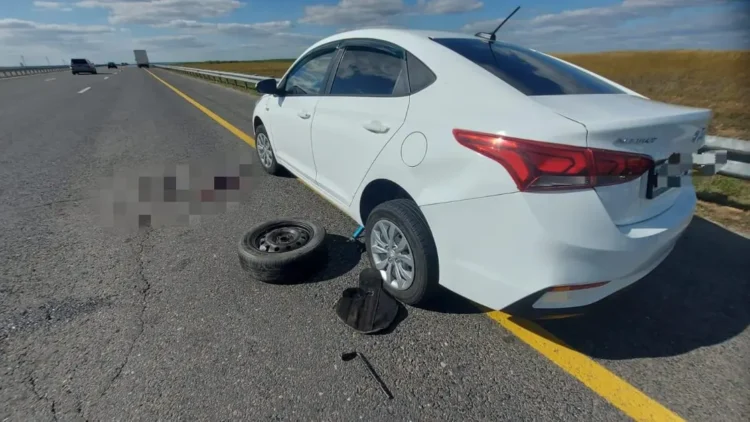 MAN наехал на людей, меняющих колесо, — пострадавшие в тяжелом состоянии