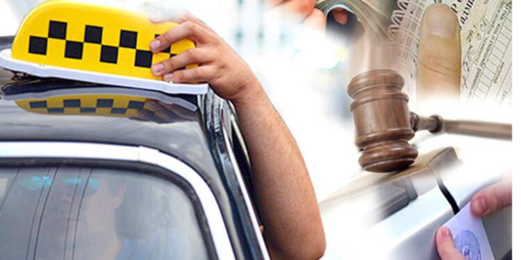 В Костанайской области таксиста оштрафовали на 41 тыс. тенге