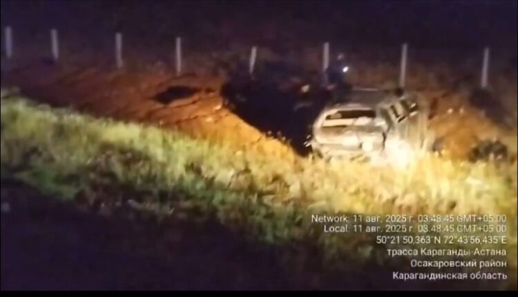 Қарағанды облысында жол апаты: үш адам қаза тапты, алтауы жараланды