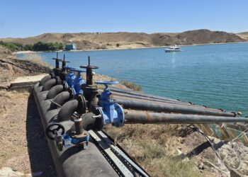 Қонаевта 7 км су және кәріз желілері жаңартылып жатыр