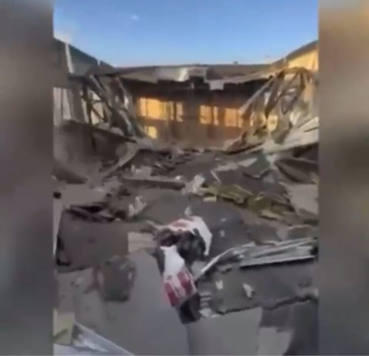 В Кульсары обрушилась крыша строящейся школы: создана комиссия