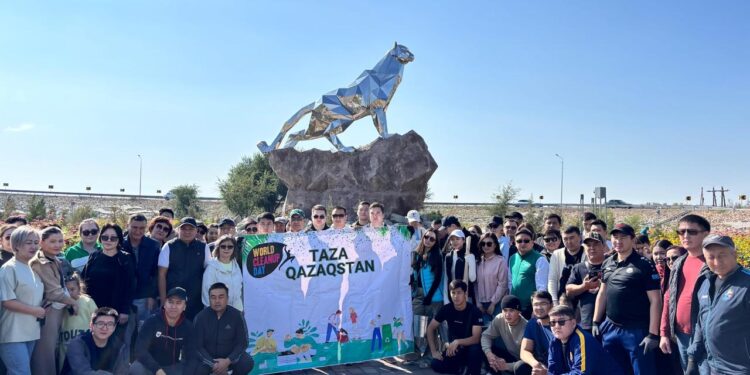 Қонаев қаласы мен облыс аумағында «World Clean Up Day» аясында 638 тонна қоқыс жиналды