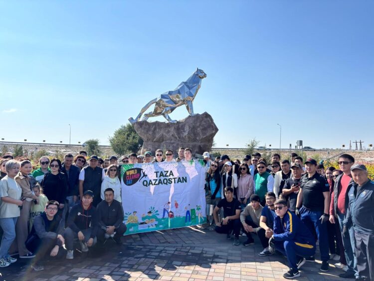 Қонаев қаласы мен облыс аумағында «World Clean Up Day» аясында 638 тонна қоқыс жиналды