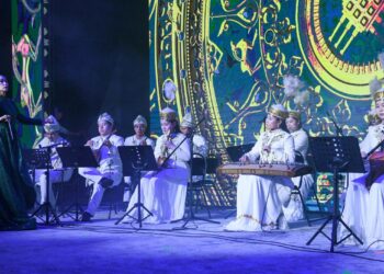 В Конаеве состоялось открытие ансамбля «Қонаев әуендері»