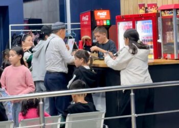 Қонаев қаласының 100-ден астам тұрғыны тегін кино тамашалады