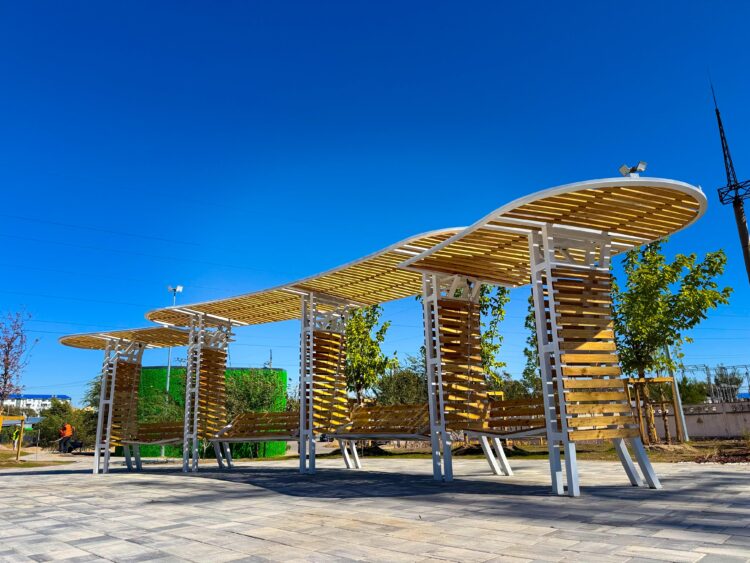 Қонаевта жаңа сквер қолданысқа берілді