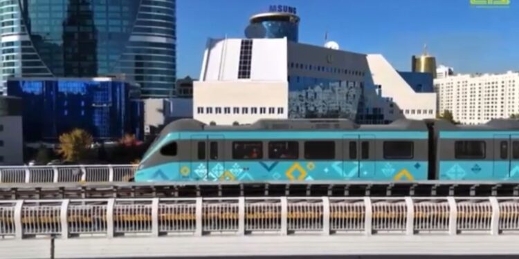 LRT в Астане вышел на тестовый режим