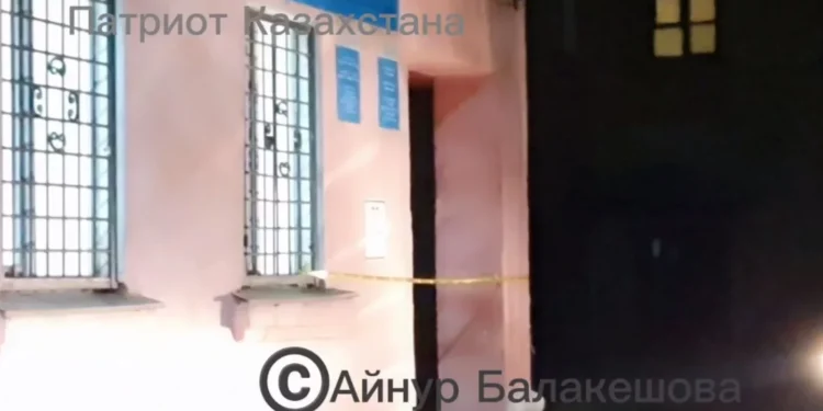 Қарағандыда төтенше жағдай: полиция пунктінен мәйіт табылды