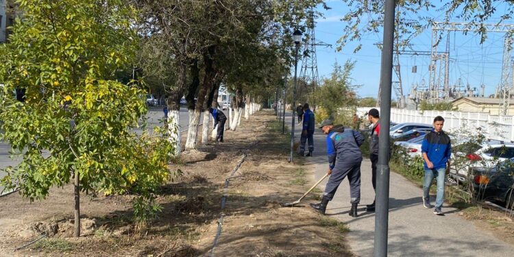 В Конаеве в субботниках приняли участие более 9 тысяч человек